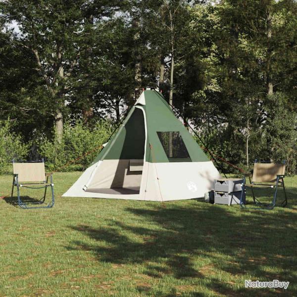 Tente avec toit Autre avec vent Vert et Noir 383 x 338 x 217 cm Polyester
