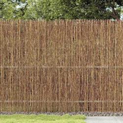 Clôture en branchages 400 x 180 cm