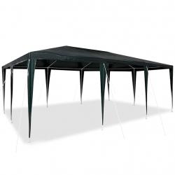 Tente de fête verte 6x4 m PE