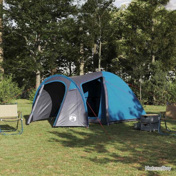 Tente Dme avec toit avec stockage avec vent Bleu 384 x 254 x 170 cm