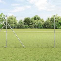 Clôture de champ 1.6x25 m en acier galvanisé
