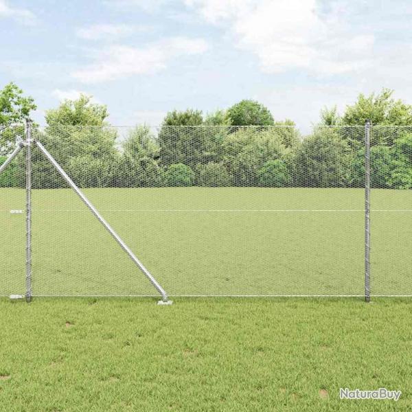 Clture Hexagonale 1x10 m Acier Galvanis