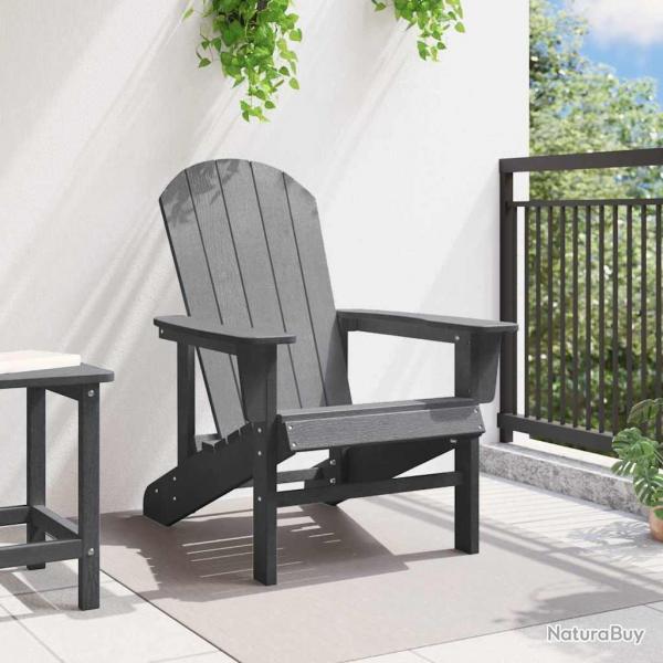 Chaise Adirondack Gris Clair 74x82x91 cm HDPE