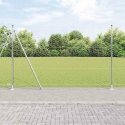 Clôture Hexagonale 1.4x25 m Acier Galvanisé