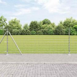 Clôture de champ 1x25 m en acier galvanisé