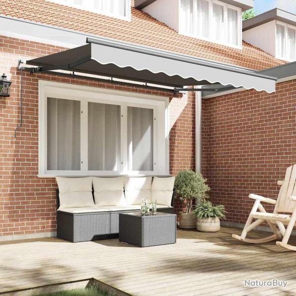 Cadre de store rtractable, manuel, 3 x 2 m, en mtal