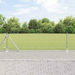 Clôture Hexagonale 0,6 x 25 m Acier Galvanisé