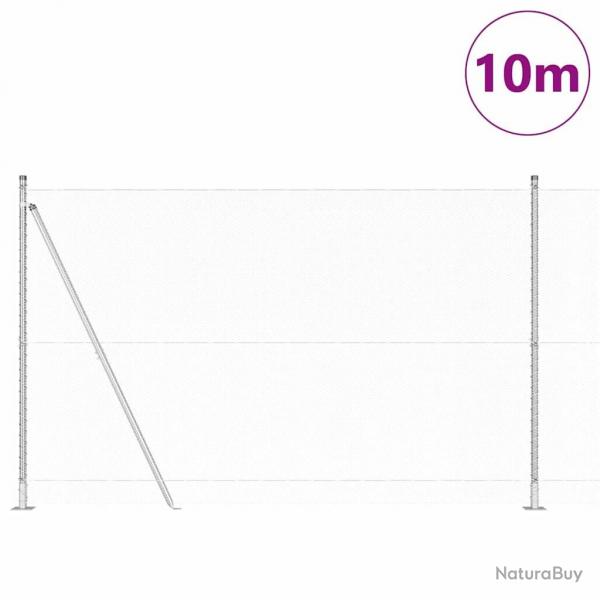 Clture Hexagonale 1.6x10 m Acier Galvanis