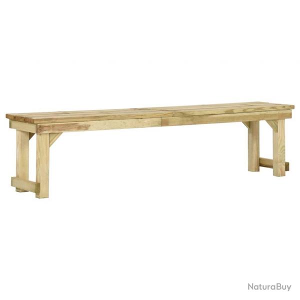 Banc de jardin 180 cm bois de pin imprgn