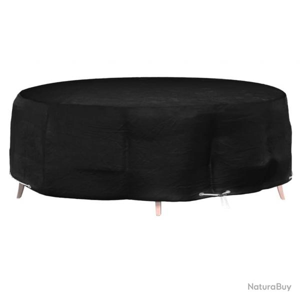 Housse pour salon lot 10 oeillets 236x67 cm rond