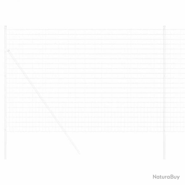 Euro Fence 1.6x10 m Acier galvanis