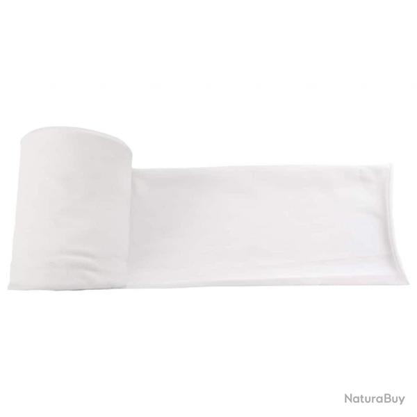 Rouleau de Tissu d'Artisanat Blanc Tissu 50 m