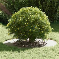 Pot de Fleurs en Métal Blanc Blanc Métal 80 cm de diamètre