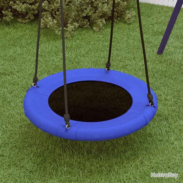 Balancoire Nest Bleu  100 cm 100 kg en tissu Oxford