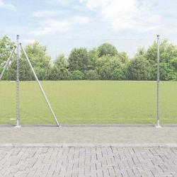 Clôture hexagonale 1,4x25 m en acier galvanisé