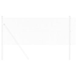 Clôture hexagonale Argent 5000 x 0.05 x 40 cm Acier galvanisé