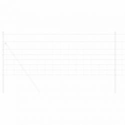 Clôture 0,8 x 10 m en acier galvanisé