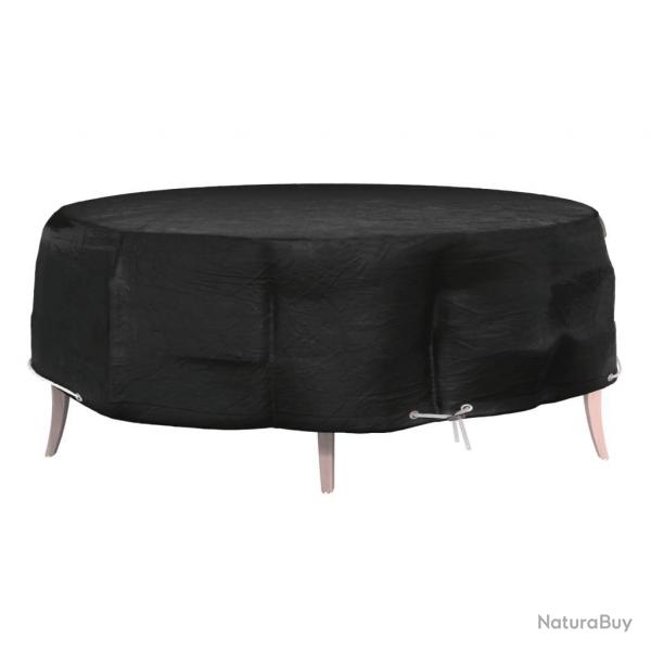 Housse pour salon lot 8 oeillets 188x50 cm rond