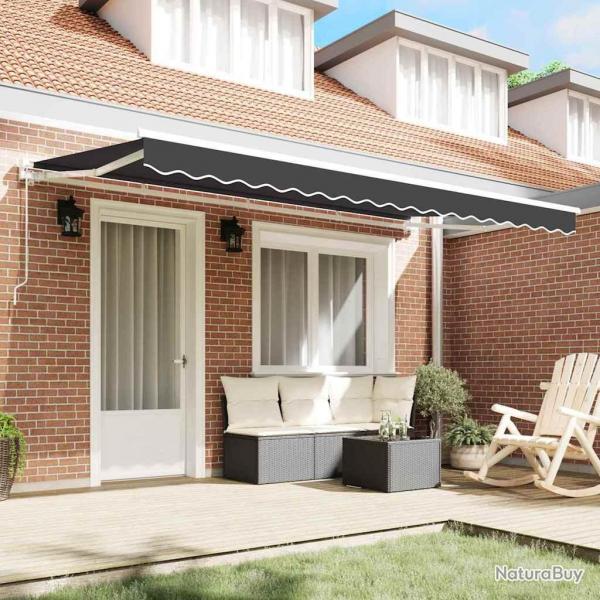 Tissu de remplacement pour store pour cadre de 4x2 m Anthracite