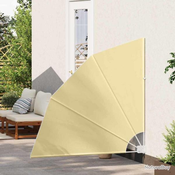 cran de confidentialit pour balcon Couleur sable 140 x 140 cm