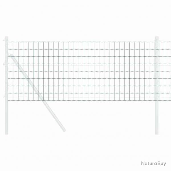 Clture Euro verte 0.6x10 m en acier