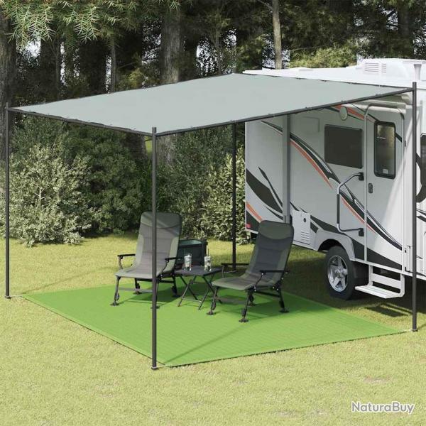 Tapis de tente vert clair 300x400 cm PEHD