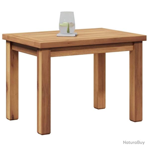 Table basse Marron 50 x 35 x 36 cm Bois de teck massif