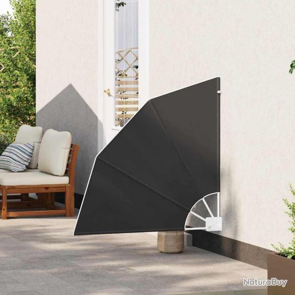 cran de confidentialit pour balcon Anthracite 115 x 115 cm