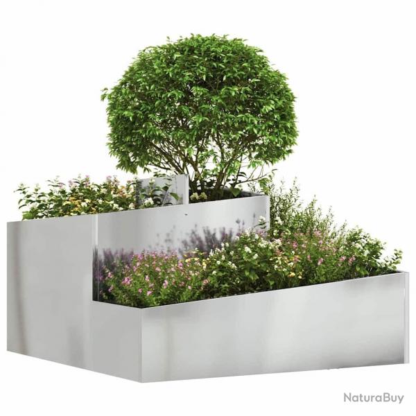 Pot 80x80x50 cm Acier galvanis