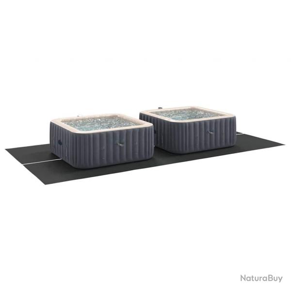 Couverture de Piscine Rectangulaire Noir Polythylne 500 x 250 cm