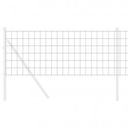 Clôture Euro grise 0.6x10 m en acier