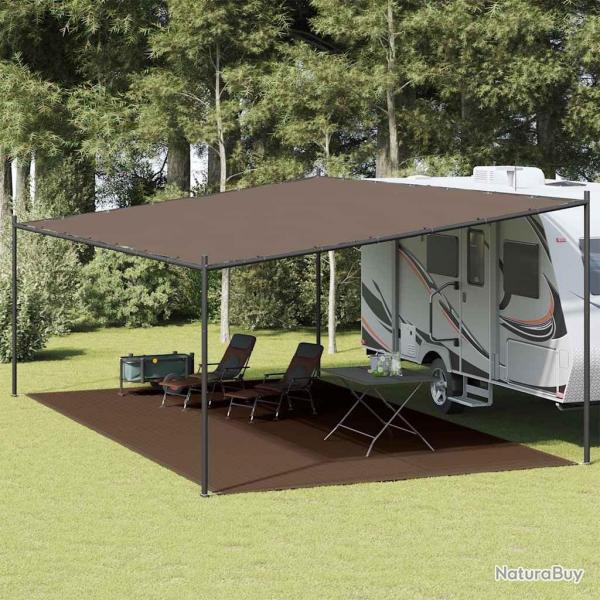 Tapis de tente 400x600 cm Marron