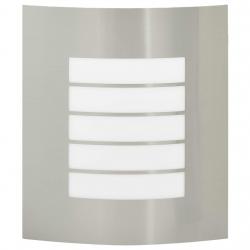 Lampe murale extérieure 2 pcs Argent Acier inoxydable IP44