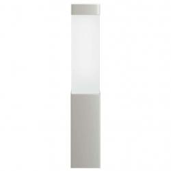 Applique murale extérieure argentée en acier inoxydable IP44