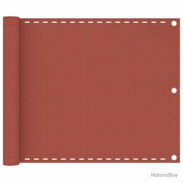 cran de balcon Terre cuite 75x500 cm PEHD