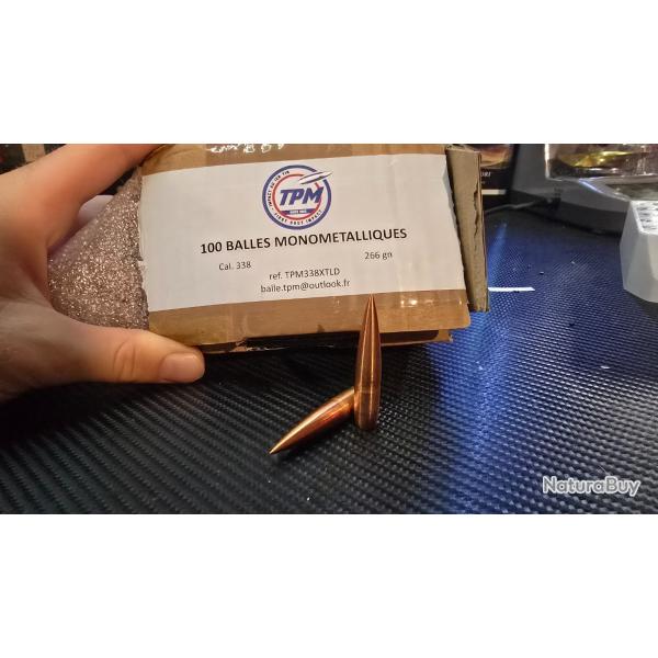 Ogives .338 XTLD 266gn