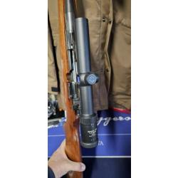 CARABINE BRNO MAUSER 98 + LUNETTE ZEISS 7X64