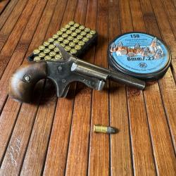 PETIT PISTOLET ELG CALIBRE 22 Short OU 6 mm CANON PIVOTANT