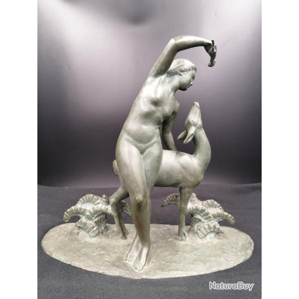 Sculpture en bronze Art Dco de" Paul Silvestre"