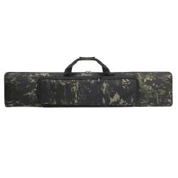 Sac Tactique Fusil 120 cm Housse de Transport pour Arme Longue Carabine Airsoft ou Pistolet Camo