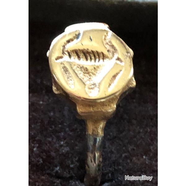 Magnifique Bague mdivale du 6-8 sicle AD