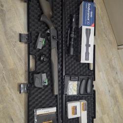 BROWNING MARAL campo BROWN CALIBRE 30-06 CROSSE AJUSTABLE et LUNETTE HAWKE ENDURANCE 30