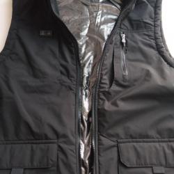 Gilet chauffant sans manches