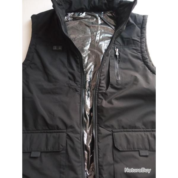 Gilet chauffant sans manches