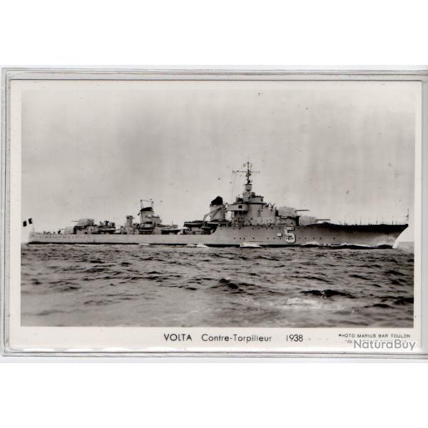 CPA - Marine de Guerre  - VOLTA Contre Torpilleur 1938  N1101