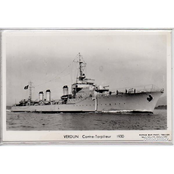 CPA - Marine de Guerre  -VERDUN Contre - Torpilieur 1930 N1103
