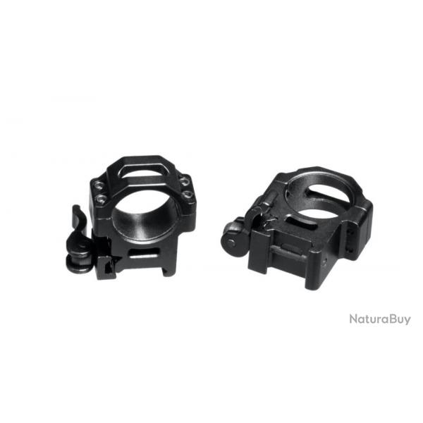 Colliers Max Strength (Modle: Medium Profile avec levier QD,  25,4 mm, hauteur du pied 15 mm)