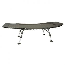High Flat Bedchair Strategy Lit de pêche large et confortable