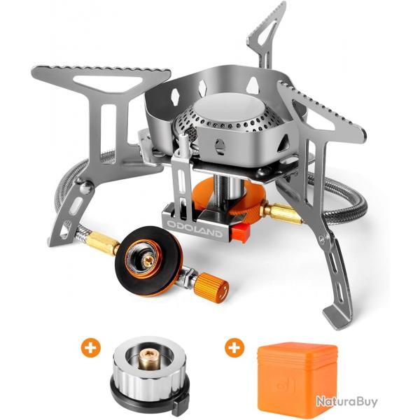 Rchaud de Camping  Gaz 3500 W, Brleur, Pole Ultra-Lger Cuisinire Extrieur Pliable