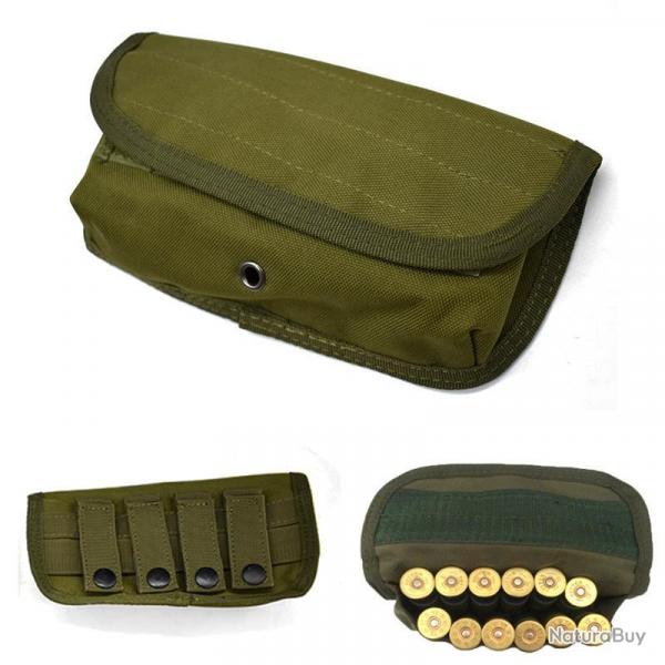 Porte-cartouches 12 emplacements pour calibre 12 - vert - LIVRAISON GRATUITE